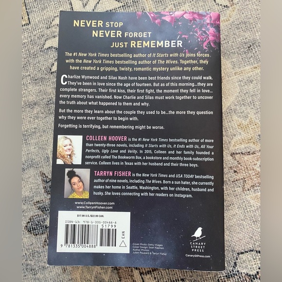 “Never Never” by Colleen Hoover and Tarryn Fisher - Picture 2 of 2